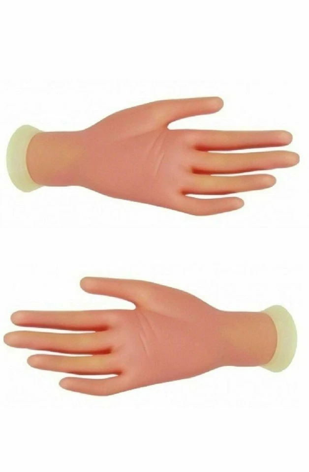 Finta Mano Esercizio Ricostruzione Unghie Nail Art e Gel Estetista Cura Per Mani - Immagine 1 di 2