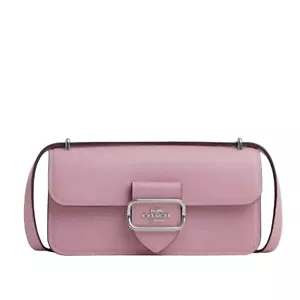 COACH LEATHER MORGAN CROSSBODY PURSE - Picture 1 of 7