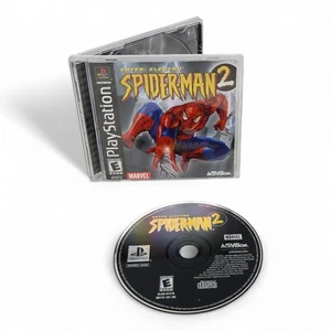 Disco Videojuego Sony Playstation PS1 Spiderman 2 Enter Electro + Inserto Completo - Imagen 1 de 12