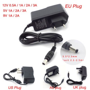 5V 9V 12V 1A 2A 3A 0.5A AC DC Power Supply Adapter charger Transformer led light