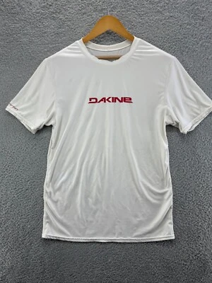 Camiseta Dakine Blanca Unisex Talla Grande Roja Logo Informal Surf Skate Gráfico Camiseta Foto 1 de 4