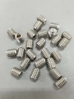 ANIXTER FASTENER CO 5/16-18 x 3/8" Socket Set Screws Allen Drive Cup Point Stainless Steel Qty 25