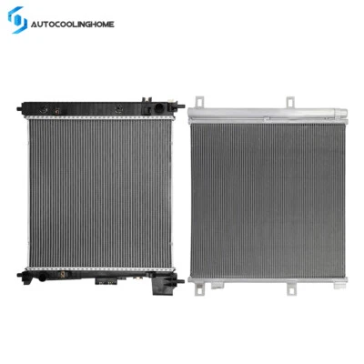 Cooling Radiator And A/C Condenser For 2019 2020 2021-2022 Chevrolet Blazer 3.6L - Image 1 of 4