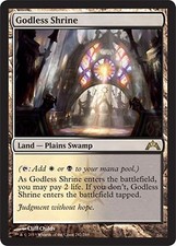 * mrm * FR/vf foil godless her/godless shrine mtg humilier