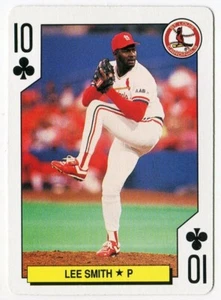 1991 U.S. Playing Cards - Lee Smith St. Louis Cardinals - Picture 1 of 2