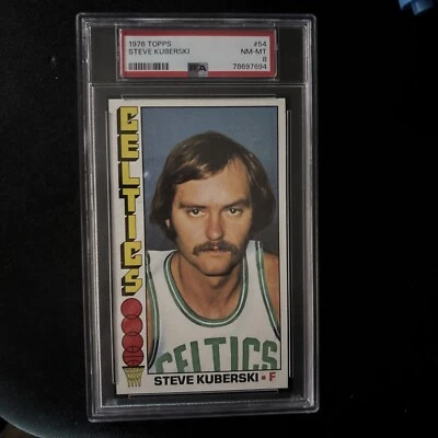 1976-77 Topps - #54 Steve Kuberski PSA 8 - Image 1 of 2