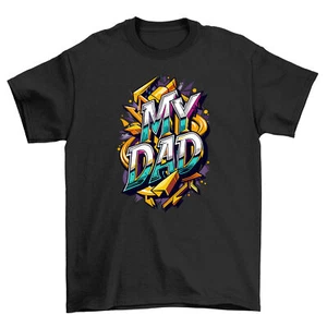 "My Dad Rocks" T-shirt - Funny and Heartwarming! 100% Cotton, Unisex Design. The - Picture 1 of 46
