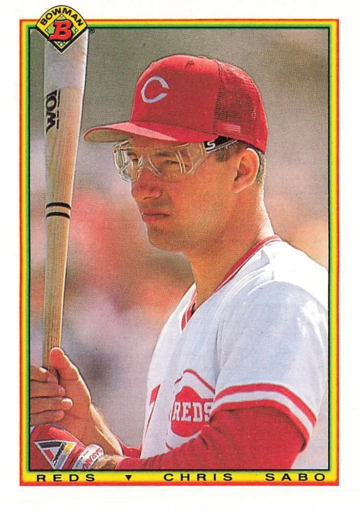 1990 Bowman #53 Chris Sabo Cincinnati Reds