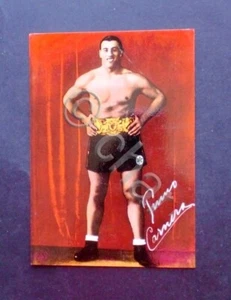Cartolina e firma - Box, pugilato - Primo Carnera  - Picture 1 of 1