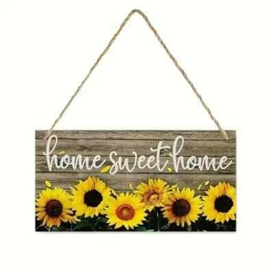 Home Sweet Home ~ Inspirational Wood Wooden Sign W044 - Picture 1 of 1