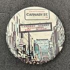 Vintage Pinback Carnaby Street Welcomes the world