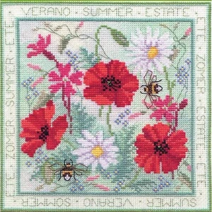 Cross-stitch kit  Four Seasons - Summer DWFS02  Bothy Threads - Picture 1 of 6