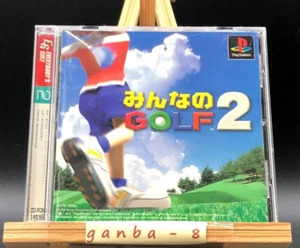 Minna no Golf 2 (PS1 ) (Sony Playstation 1,1998) from japan - Picture 1 of 7