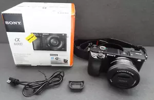 Sony Alpha α6000 24,3 megapixel fotocamera reflex digitale nero kit E PZ 16-50 mm f/3,5-5,6 - Foto 1 di 24
