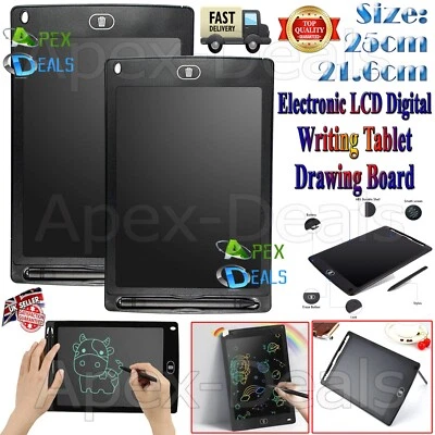 10"/8.5" LCD Writing Tablet Drawing Board Digital Painting Graphics Kids Gifts - Image 1 of 4