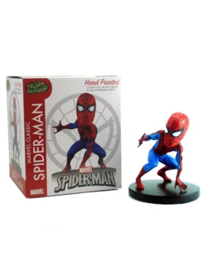 Neca Spider-Man Cabeza Golpeador Resina Estatua Bobblehead Universo Marvel Nuevo En Caja Foto 1 de 4
