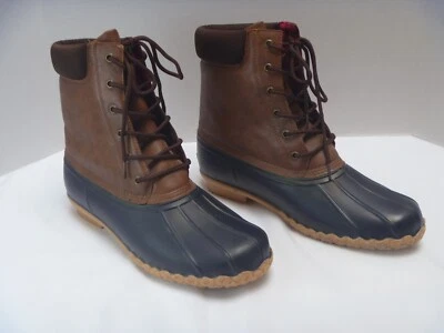 Всепогодные винтажные ботинки утка охоты мужской размер 12 М коричневый черный классический новый - Изображение 1 из 4