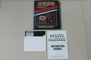 Anirog SPRITE MACHINE diskette version for Commodore 64 / 128 - Afbeelding 1 van 8