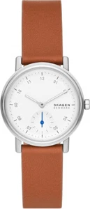 Skagen Kuppel Lille or Riis Lille Minimalist Women's Watch Leather Band - Picture 1 of 6