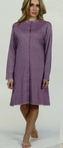 CAMICIA DA NOTTE INVERNALE DONNA TUTTA APERTA AVANTI  - Imagen 1 de 16
