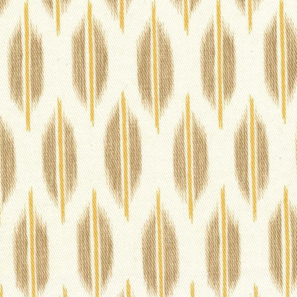 1.625 Yards Braemore SPICE MARKET Ikat PUTTY Home Decor Drapery Sewing Fabric - Image 1 of 1
