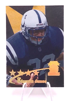 Edgerrin James 1999 Topps Stars 4 Star #8 Rookie RC HOF Colts SP 1 Owner Sharp! - Image 1 of 2