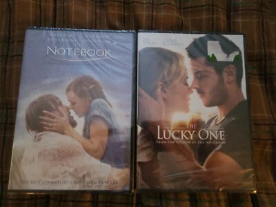 2 DVDS - The Notebook & The Lucky One - Brand New in Plastic - Ryan Gosling  Foto 1 de 2