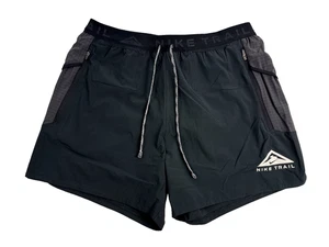 Short de course Nike Dri-FIT Trail 5" Second Sunrise noir homme taille M DV9311010 - Photo 1/13