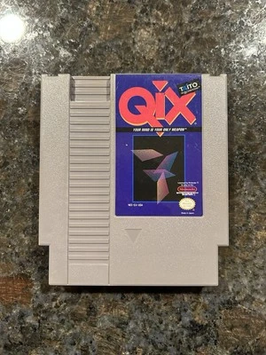 Qix (Nintendo Entertainment System/NES) - CARTRIDGE ONLY - Image 1 of 3