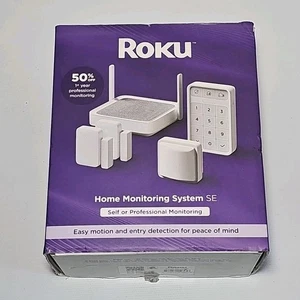 Sistema de Monitoreo Doméstico Roku 5 Piezas SE, Blanco, SS1000R - Caja Abierta Nuevo - Imagen 1 de 3