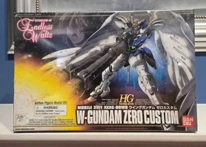 BANDAI GUNDAM-W ENDLESS WALTZ HG W-GUNDAM ZERO CUSTOM EW-01 1/144 NEW U.S. - Picture 1 of 2