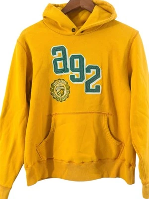 Sudadera con capucha pesada amarilla para mujer XL Y2K Abercrombie & Fitch NY a92 de colección Foto 1 de 4