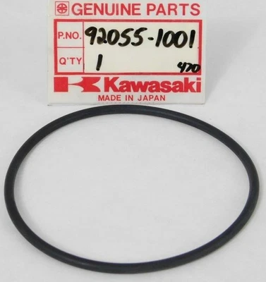 Junta tórica del radiador 92055-1001 NOS OEM Kawasaki 83-90 KX250 ZX750 GPz750 Ninja 750R Foto 1 de 4