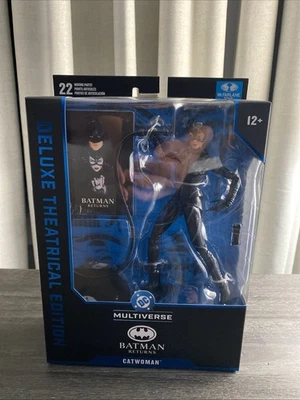 IMcfarlane Toys CATWOMAN (Batman Returns) DC Deluxe NOVO E NA MÃO - Imagem 1 de 4