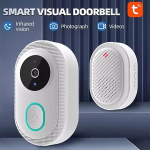 Türklingel mit Kamera Tuya APP Nachtsicht WiFi Video Funkklingel Smart Doorbell - Bild 1 von 26