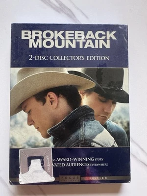 Brokeback Mountain DVD 2-Disc Collector’s Edition SEALED NEW W/ Postcards - Image 1 of 4