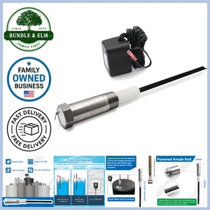 Asta anodica per scaldabagno 40-89 galloni titanio montaggio a parete elettrico - Foto 1 di 8