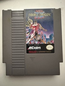 Double Dragon II: The Revenge Nintendo NES cartuccia gioco testata