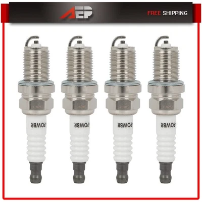 4Pcs Nickel Spark Plugs For 1995-2001 Volkswagen Cabrio 1994-1998 VW Golf 2.0L - Image 1 of 4