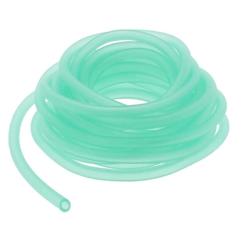 1 x 0,5m Benzinschlauch Ölschlauch grün transparent 6X9 MM - Bild 1 von 1