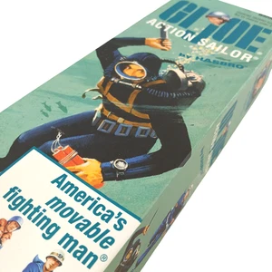 De colección G.I. Figura Joe Action Sailor 1964 reproducción auténtica 12” lucha móvil - Imagen 1 de 13