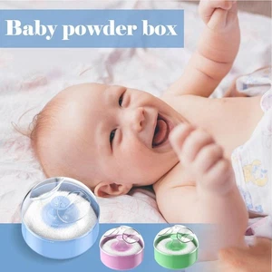 Baby Talcum Powder Loose Powder Puffs After-Bath PowderPuffs Sale Box X1P1 - Picture 1 of 18
