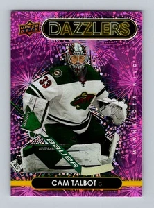 2021-22 Upper Deck Extended Series Dazzlers Pink Cam Talbot #DZ-119 - Picture 1 of 3