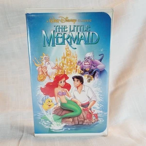 Disney The Little Mermaid (VHS 1989) Banned Cover THE CLASSICS Black Diamond VTG - Imagen 1 de 22