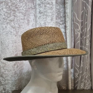 Columbia Sportswear Straw Woven Hat Size S/M Unisex Sunhat - Picture 1 of 7