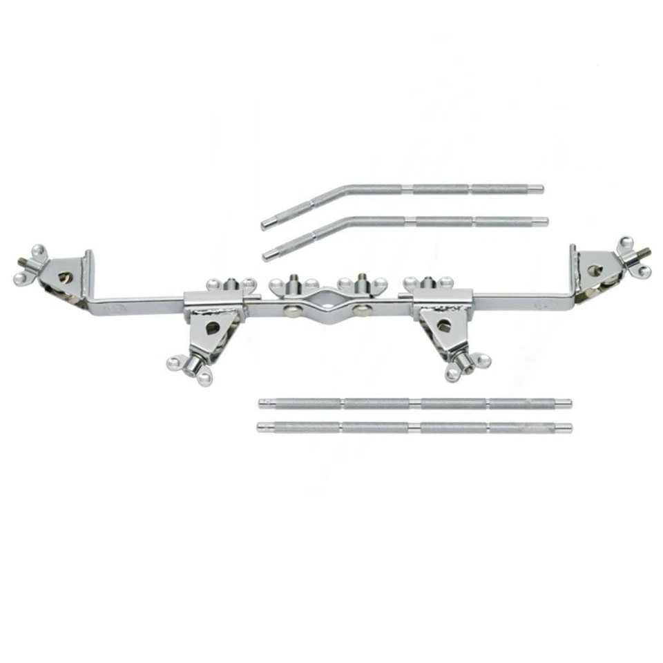Meinl Percussion Multi Clamp 4 Mount Includes 2 Straight Rods 2 angled Rods - Image 1 of 1