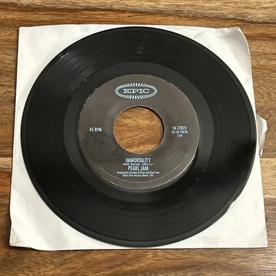 Pearl Jam / The Frogs -  Immortality / Rearviewmirror 1995 Rock 45 - Image 1 of 4