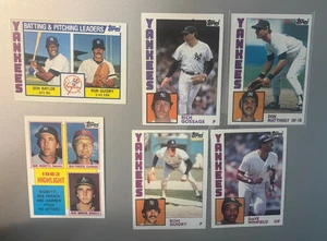 1984 Topps Baseball New York Yankees Team Set DON MATTINGLY RC - Bild 1 von 4
