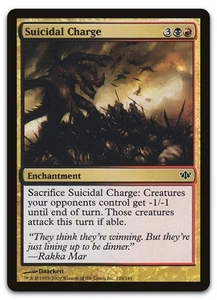 Suicidal Charge #128 (NM) Conflux CON Magic MTG - Picture 1 of 2