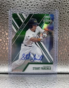 2017 Panini Elite Extra Edition Stuart Fairchild Reds Auto /25 - Picture 1 of 2